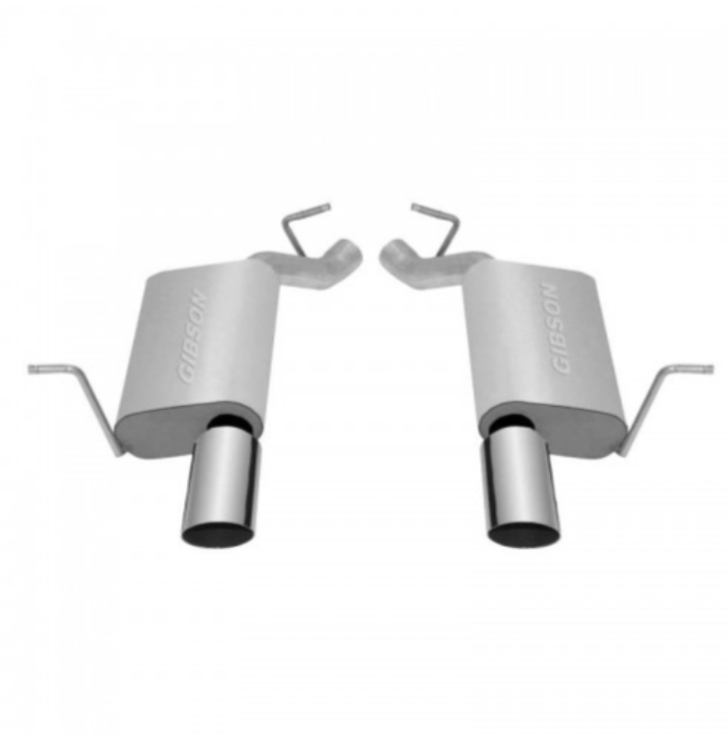 Gibson Split Rear Axle-Back Exhaust System
