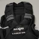Yes4All Adjustable Weighted Vest 11-32lbs with Reflective Strip, Large Weight Vest for Strength Training for Men & Women (Black)