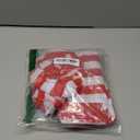 Sumind 3 Pairs Christmas Striped Tights for Women Red White Green Striped Stockings Elf Tights Halloween Cosplay Elf Costume (Classic)