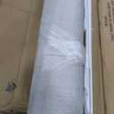 Signature Design by Ashley Cabalynn Farmhouse Upholstered Dining Bench, Foam Cushion, Hardwood Solids, 63.5" W x 16.5" D x 19.75" H, Beige & Light Brown