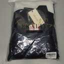 Ekaliy Women's Puff Long Sleeve Shirt Dress Elegant Button Down Loose Swing Party Maxi Dress Size M