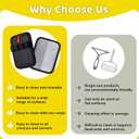 2 x XANGNIER Electrostatic Pet Hair Remover Glove,2pcs New Upgrade Double Sided Pet Hair Removal Glove Brush Tool,Reusable Cat&Dog Static Removal Grooming Mitt for Furniture,Carpet,Car Seat,Couch,Clothes