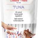 Caf Nara Tuna Flavored Lickable Treats for Cats (Pack of 4-14g Tubes, 56 g/2 oz) (EXP 02/01/27)