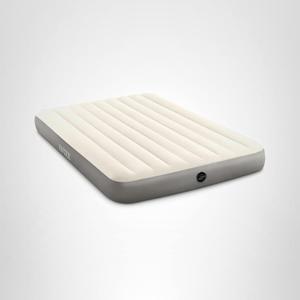 Intex 64103E Dura-Beam Standard Single-High Air Mattress: Fiber-Tech - Queen Size - 10in Bed Height - 600lb Weight Capacity - Pump Sold Separately