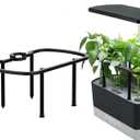 Trellis Compatible with Only Aerogarden Harvest and Harvest Elite for Indoor Garden Hydroponic System, Black, 1Pack