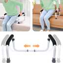 Stand Assist Mobility & Daily Living Aids Bed Rail Cane Chair Assist for Elderly Lift Assist Devices for Seniors, Handicap Grab Bar for Disabled Couch Safety Handle(Width Adjustable)