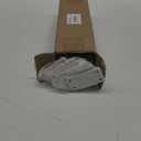 Goovilla Shelf Bracket, Heavy Duty Floating Shelf Brackets 12 inch Long, 6 Pack Brackets for Shelves, White Coated Metal Wall Shelf Support Brackets with 1/5 Inch Thick and 160 lb. Load Capacity