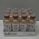 Bai Antioxidant Infused Water Beverage, Molokai Coconut, with Vitamin C and No Artificial Sweeteners, 18 Fluid Ounce Bottle, 12 Pack (EXP 06/24/26)