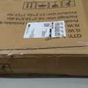 Himix Storage Shelves with 20 Hooks, 5-Tier Foldable Shelves for Storage, Collapsible Organization Rack Bookshelf 440 Ibs for Kitchen Garage Home Room, White - No Assembly