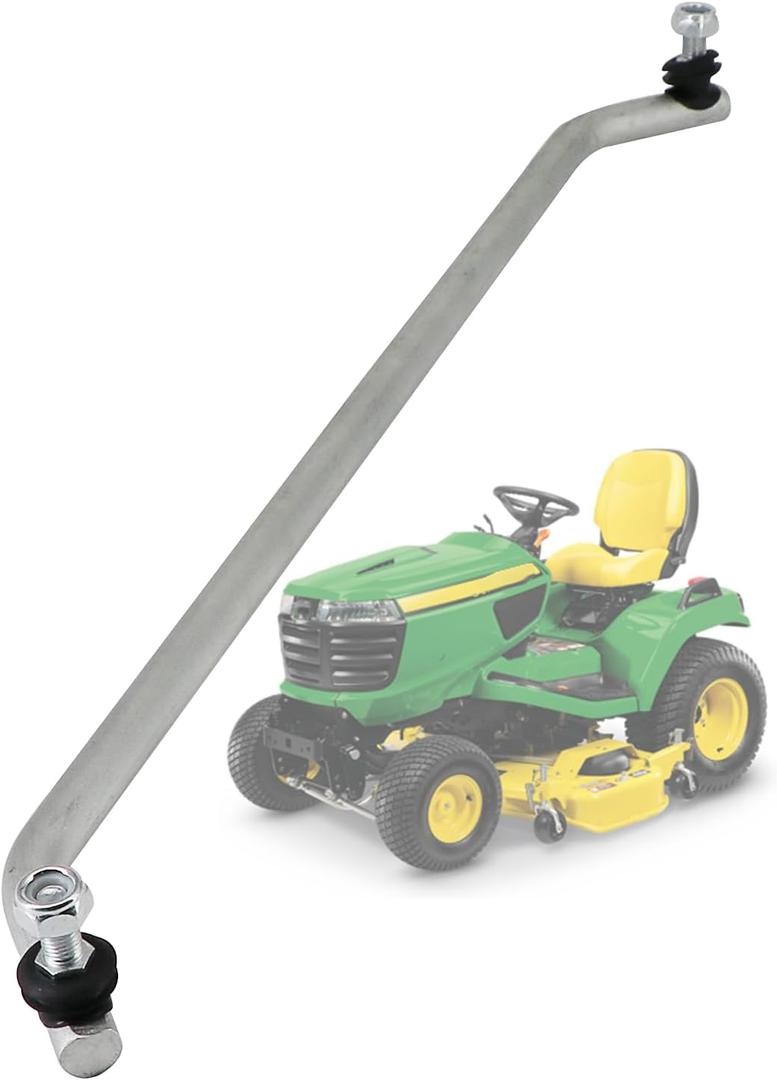 Dokili AM133800 Tie Rod Steering Linkage with Locknuts Compatible with John Deere GT225 GT235 GT235E GT245 GX255 LX280 LX289 Riding Mowers Heavy Duty Steel Steering Bar Drag Link AM123661