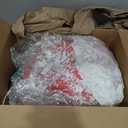 Fulong 6ft Giant Inflatable Christmas Snow Globe with LED Lights & Swirling Snow, Festive Outdoor Decoration for Yard, Lawn, Garden - Durable, Easy Setup