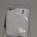 NICETOWN Greyish White Window Curtain Panels - Thermal Insulated Rod Pocket Room Darkening Curtain Sets for Bedroom (Platinum - Greyish White, 2 Panels, 29 by 30)