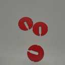 Table Inserts (Pack of 3) for 14" Band saws or Scroll saws,Diameter: 2.5 in, Thickness: 0.1 in