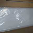 High Density Polyethylene Sheets HDPE Plastic Sheet Board for DIY, Heavy Duty Industry, 1/4" Thick,Size 6" x 24", White Color