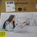 Baby Delight Highland Baby Bouncer | Infant | 0  6 Months | 3-Position Recline | Pebble Grey