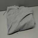 Xzeit Sweaters for Women Solid Color Fall Winter Fashion Pullover Tops Chunky Knit Loose Fit Sweater Long Sleeve Jumper Gray XL