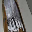 Reginary 30 Pieces Wedding Umbrellas Bulk Auto Open Stick Umbrellas with White European J Hook Handle Windproof Large Canopy Umbrella for Outdoor Wedding Bride Groom Photography Golf (Clear)