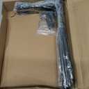 4 Pack - L 11" x H 6" x W1.5, 5mm Thick Black L Shelf Bracket, Iron Shelf Brackets, Metal Shelf Brackets, Floating Shelf, Shelf Supports with Screws