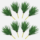 8 Pcs Artificial Hanging Plants Ferns for outside Succulents Bulk