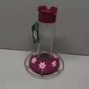 Perky-Pet 209BW Glass Hummingbird Feeders for Outdoors Hanging - 30 oz - Ant Moat & Bee Guarded, Our Best Royal Berry Hummingbird Feeder