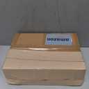 Car Parking Guide Mat, Durable Self Adhesive Anti-Skid Rubber Parking Mat, Wheel Stopper, 2 Pack FoldingTire Guides for Cars, Trucks, 23.6''x15.7''x2.8'' Black with Reflective Strips