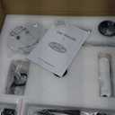 ZMISHIBO Outdoor Ceiling Fans with Light for Patios,Waterproof Gazebo Fan with Remote Control Smart App,3CCT Dimmable,Plug in Caged Ceiling Fan with Pull Chain for Porch Pergola,Black