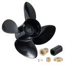 YOUNG PROPS 14 X 21 Replace OEM#48-8M0084496 Outboard Boat Propeller for Mercury Engine135-300HP 2 & 4-Stroke & Mercruiser Sterndrives Alpha/Bravo One,4-Blade Aluminum 14dia x 21 Pitch Prop 15Tooth RH