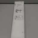 HDPE Block White PE Polyethylene Rectangular Solid Plastic Tapping Block High Density Sheet Great for DIY Projects for Machining Home Floor Improvement 1-3/8" x 12" x 3"