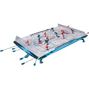 Franklin Sports Tabletop Rod Hockey Game - Gameroom Ice Hockey Table Game for Kids + Adults - Arcade Style Board + Mini Pucks Included