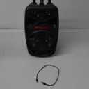 iLive Electronics Wireless Tailgate Party Speaker, LED Light Effects, Built-in Rechargeable Battery, Black (ISB380B)