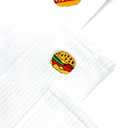 Pack of 5 Fast Food Socks, Funny Women Gifts, Mens Cotton Sock, Funky Pattern Socks, Cotton Casual Socks