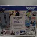 Brother Skitch Single-Needle Embroidery Machine Powered by the Required Artspira mobile app, 4” x 4” Embroidery Area, Bluetooth Connected