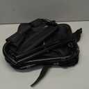 Folding Camping Chair Stool Backpack with Cooler Insulated Picnic Bag, Portable Hunting Fishing Multifunction Chair for Outdoors Hiking Hunting Travel (Black)