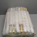 Sadnyy 33 Inches Paper Umbrellas Paper Decorative Chinese Japanese Parasol Umbrella DIY Oiled Painting Umbrellas Crafts for Wedding Bridal Party Decor(White,36 Pack)