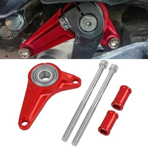 KKZOL Motorcycle Shift Lever Shifter Stabilizer Replacement for Honda Grom MSX125 Grom125 2018 2019 2020 2021 Motorcycle Shifter Shifting Gear Lever(Red)