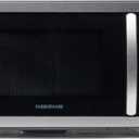 Farberware 1.1 Cu. Ft. Countertop Microwave Oven 1000 Watts Power, Auto Cook Settings, Defrost, Easy Clean and Child Safety Lock - Stainless