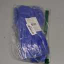 2 Pairs Rubber Household Cleaning Gloves for Kitchen Dishwashing, Cotton Lined (Blue) (Large (Pack of 2))