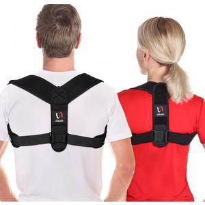 Schiara Posture Corrector for both Men and Women, Comfortable Upper and Back Brace, Adjustable Back Straightener Support for Back, Shoulder and Neck