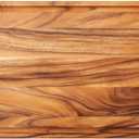 Villa Acacia 24 x 18 Inch Extra Large Wood Carving Board with Juice Groove and Drip Channel - Heavy 1.5" Thick Wooden Cutting Board