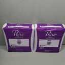 Poise Incontinence & Postpartum Pads for Bladder Leaks, 7 Drop Ultra Absorbency, Long Length, 78 Count