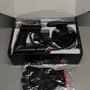 6 in 1 Hair Dryer Brush, Foldable Blow Dryer Brush with Air Styler Curler Wrap, Detachable Hot Air Brush Dry,Volumize, Straight,Curl, Negative Ion Brush Blow Dryer with Diffuser, Hair Styler Tools