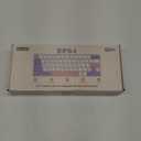 EPOMAKER EP64 60% Mechanical Keyboard, Wireless Gaming Keyboard, 2.4GHz/Bluetooth 5.0/USB-C Custom Keyboard, Hot Swappable, NKRO, Programmable wtih Dye-sub PBT Keycap for Mac/Win (Wisteria Switch)