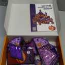 68 Pcs Halloween Magnetic Tiles Building Blocks Set for Kids - Includes Pumpkin, Spider, Witch, More. Preschool Sensory Stacking Magnetic Blocks, Montessori STEM Educational Construction Toy (Ages 3+)