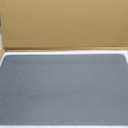 Stone Bath Mat, Dries Quickly, Non-Slip Diatomaceous Earth Bath Mats for Bathroom, Super Absorbent Stone Shower Mat, Easy to Clean, 23.5" x 15.5" Dark Gray