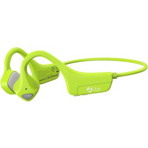 Bone Conduction Headphones Bluetooth, Open Ear Wireless Headset with Mic, Sweat Resistant Earbuds for Runnig Workout Hiking Running Fitness Walking (Green)