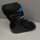 United Ortho Short Air Cam Walker Fracture Boot, Large, Black