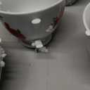 fanquare Vintage Porcelain Tea Set for Women Tea Party, Cup and Saucer Set for 6, Wedding Floral Teapot Set for Adults, Pink Rose