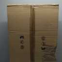 8-Light Lantern Tiered Pendant Light Fixtures, Black Metal Farmhouse Chandelier Hall Foyer Hanging Chandelier for Kitchen Island Dining Room Living Room Foyer Entryway, Black (H 31.6)