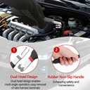 Electrical Disconnect Tool, Dual Head Automotive Electrical Terminal Connector Separator Removal Tool with Gloves, Fit for Car, Truck Wire Pin Removal Tool