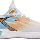 Mens Womens Basketball Shoes Fashion Sneakers Athletic Comfortable Breathable Leightweight Lace-Up Outdoor Non Slip Sport Shoe Blue Size 8